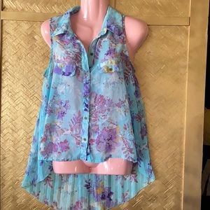 Eyelash Couture Tank Blouse